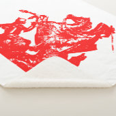 ガスパルトの子供国旗 – 小シェルパ毛布 シェルパブランケット (3/4)