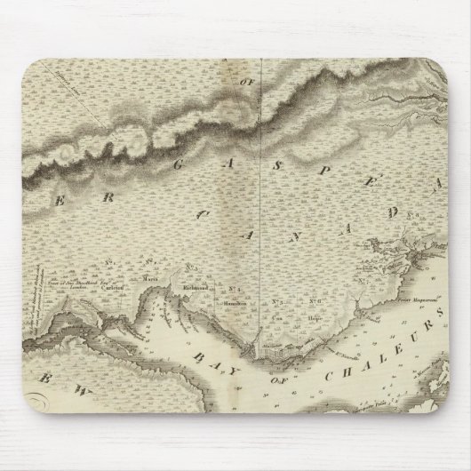 ガスペ半島 マウスパッド (正面)