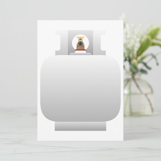 ガスボンベ招待状 招待状