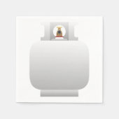 ガスボンベ紙ナプキンス スタンダードカクテルナプキン (正面)