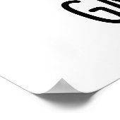 ガスボーカドおもしろいファリングアボカドプン ポスター (角)