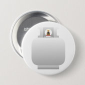 ガスポンプボタン 缶バッジ (正面&裏面)