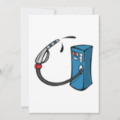 ガスポンプ招待状 招待状 (正面)