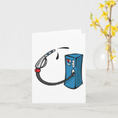 ガスポンプ カード (黄色い花)