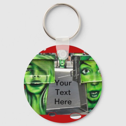 ガスポンプ キーホルダー (正面)