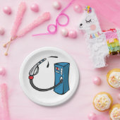 ガスポンプ ペーパープレート (パーティー)