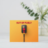 ガスポンプ ポストカード (スタンド正面)