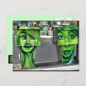 ガスポンプ ポストカード (正面/裏面)