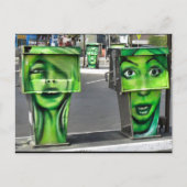 ガスポンプ ポストカード (正面)