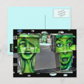 ガスポンプ ポストカード (正面/裏面)