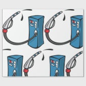 ガスポンプ ラッピングペーパー (フラット)