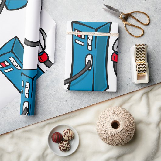 ガスポンプ ラッピングペーパー