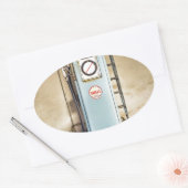 ガスポンプ 楕円形シール (封筒)