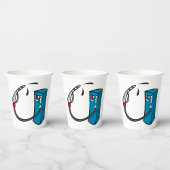 ガスポンプ 紙コップ