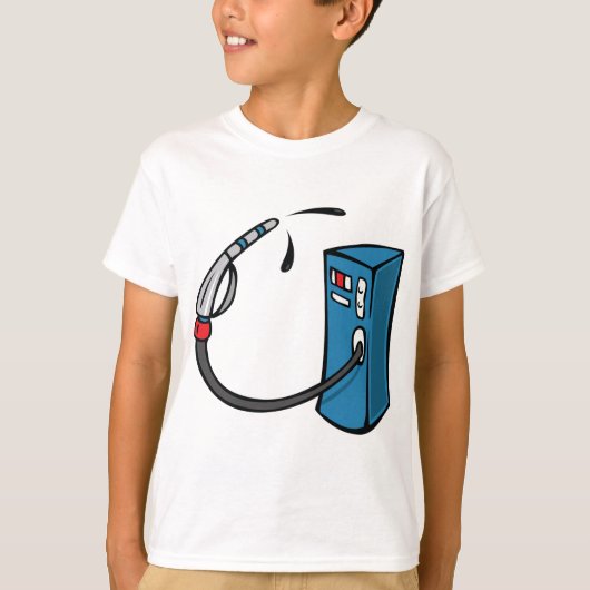 ガスポンプ Tシャツ (正面)