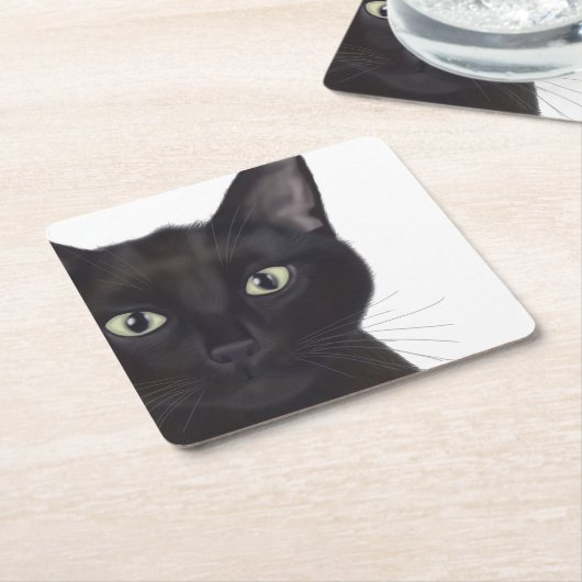 ガスポートレート スクエアペーパーコースター (アングル)