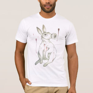ガスマスクのバニー Tシャツ