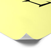 ガスマスクのポスターを貼った猫 ポスター (角)