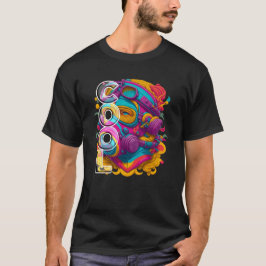 ガスマスクの未来人 Tシャツ
