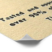 ガスマスク広告 ポスター (角)