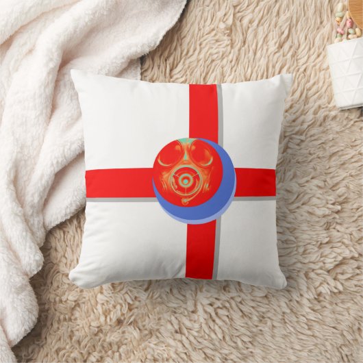 ガスマスク枕 クッション (ブランケット)