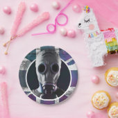 ガスマスク紙プレート ペーパープレート (パーティー)