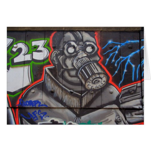 ガスマスク (正面横)