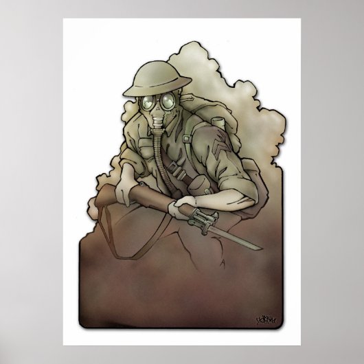 ガスマスク ポスター (正面)