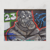 ガスマスク ポストカード (正面)