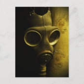 ガスマスク ポストカード (正面)