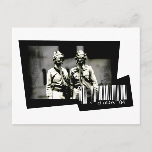 ガスマスク（ポストカード） ポストカード (正面)