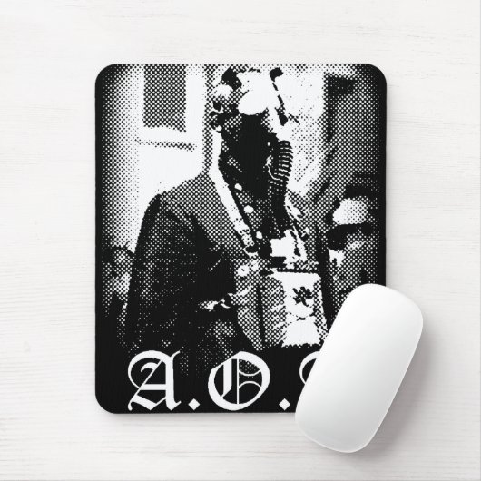 ガスマスク マウスパッド (マウス)