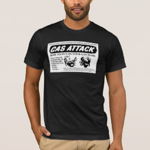 ガスマスクTシャツの着用方法 Tシャツ