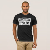 ガスマスクTシャツの着用方法 Tシャツ (正面フル)
