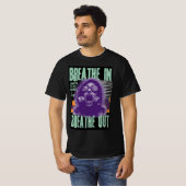 ガスマスクTシャツを吸い出す Tシャツ (正面フル)