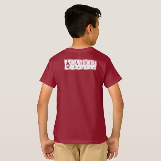 ガスライクシェークスピア劇Tシャツ Tシャツ (裏面フル)