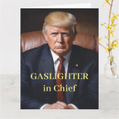 ガスライター・イン・チーフ トランプ カード (黄色い花)