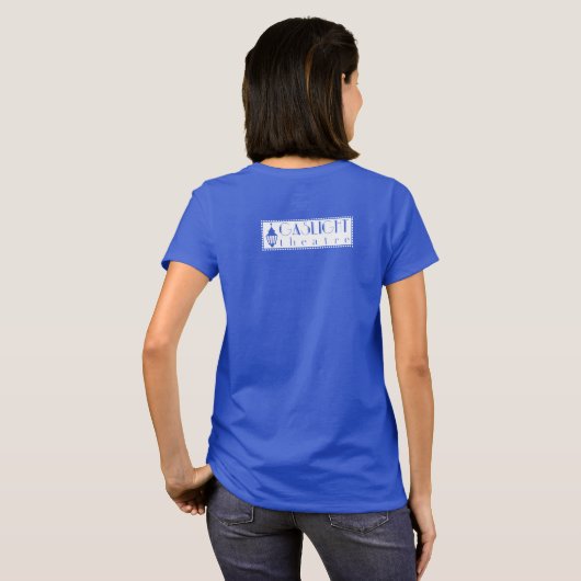 ガスライト「ステージ宇宙」引用文Tシャツ Tシャツ (裏面フル)