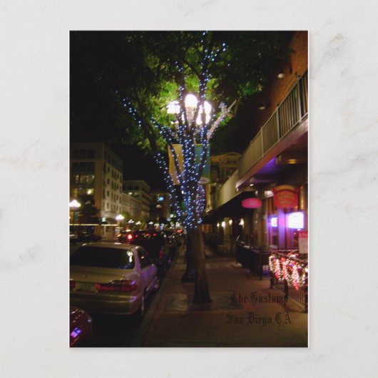 ガスランプクォーター ポストカード (正面)