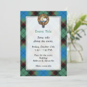 ガスリー氏族の紋章（クラン・ガスリー・クレスト） 招待状 (スタンド正面)