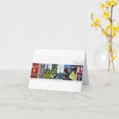 ガスワークスパークシアトルトラベルノテカード カード (黄色い花)