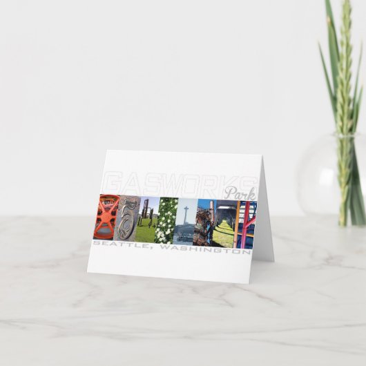 ガスワークスパークシアトルトラベルノテカード カード (正面)