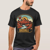 ガスヴィル アーカンソー州 Tシャツ (正面)