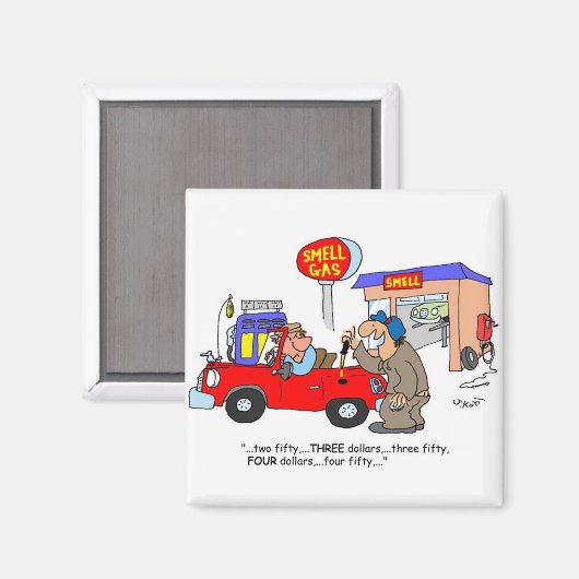 ガス価格 マグネット (正面/裏面)