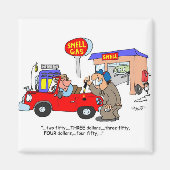 ガス価格 マグネット (正面)