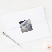 ガス化半島の高い斜視 スクエアシール (封筒)