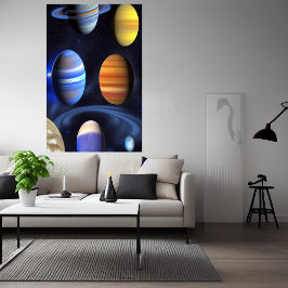 ガス宇宙 | AIアートポスター ポスター