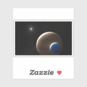 ガス巨大惑星ケプラー–1625b シール (シート)