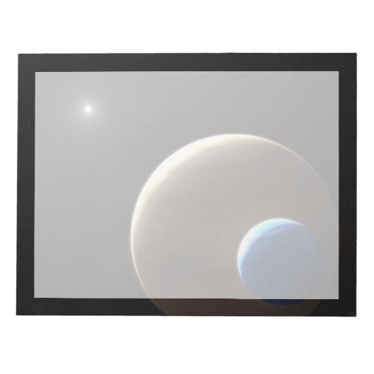 ガス巨大惑星ケプラー–1625b ノートパッド (正面)