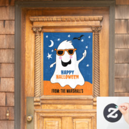 ガス幽霊ハロウィーンかわいい子供たち ウィンドウサイン